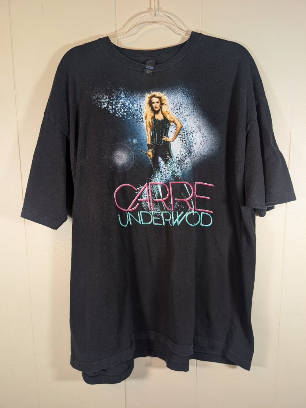 Carrie Underwood Blown Away Tour 2013 T Shirt XXL Black Concert Tour Tee Tultex